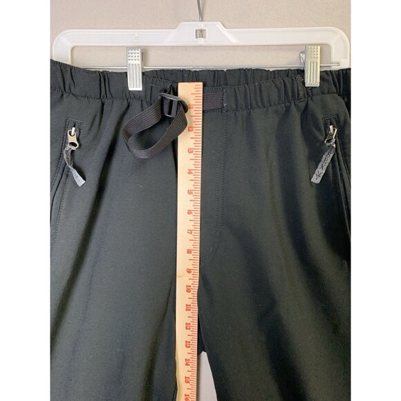 Ibex Pants Womens L Long Black SkiFans Schoeller Merino Wool Blend Softshell USA - Picture 9 of 10